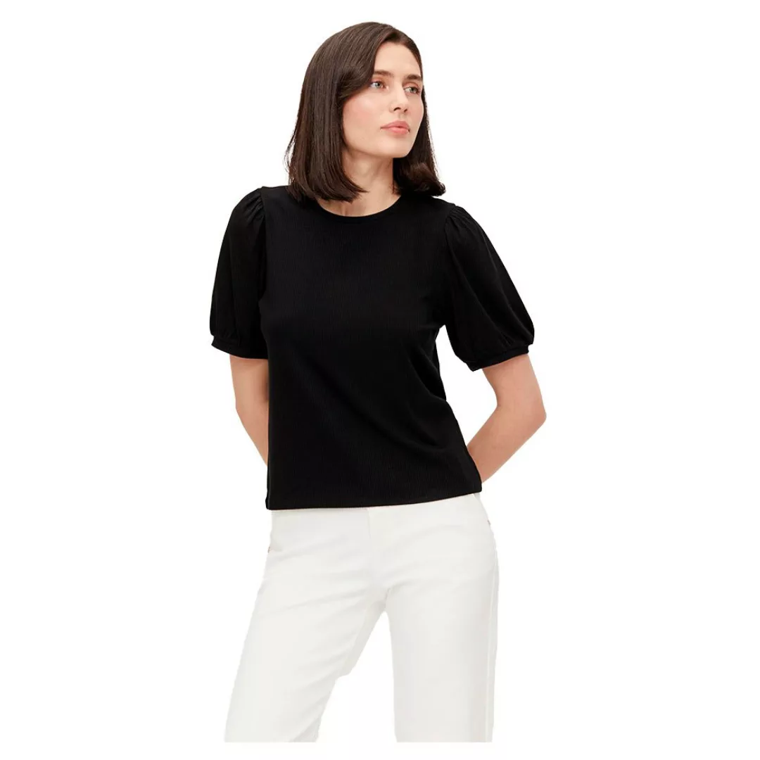 Object Jamie Kurzärmeliges T-shirt XS Sandshell günstig online kaufen
