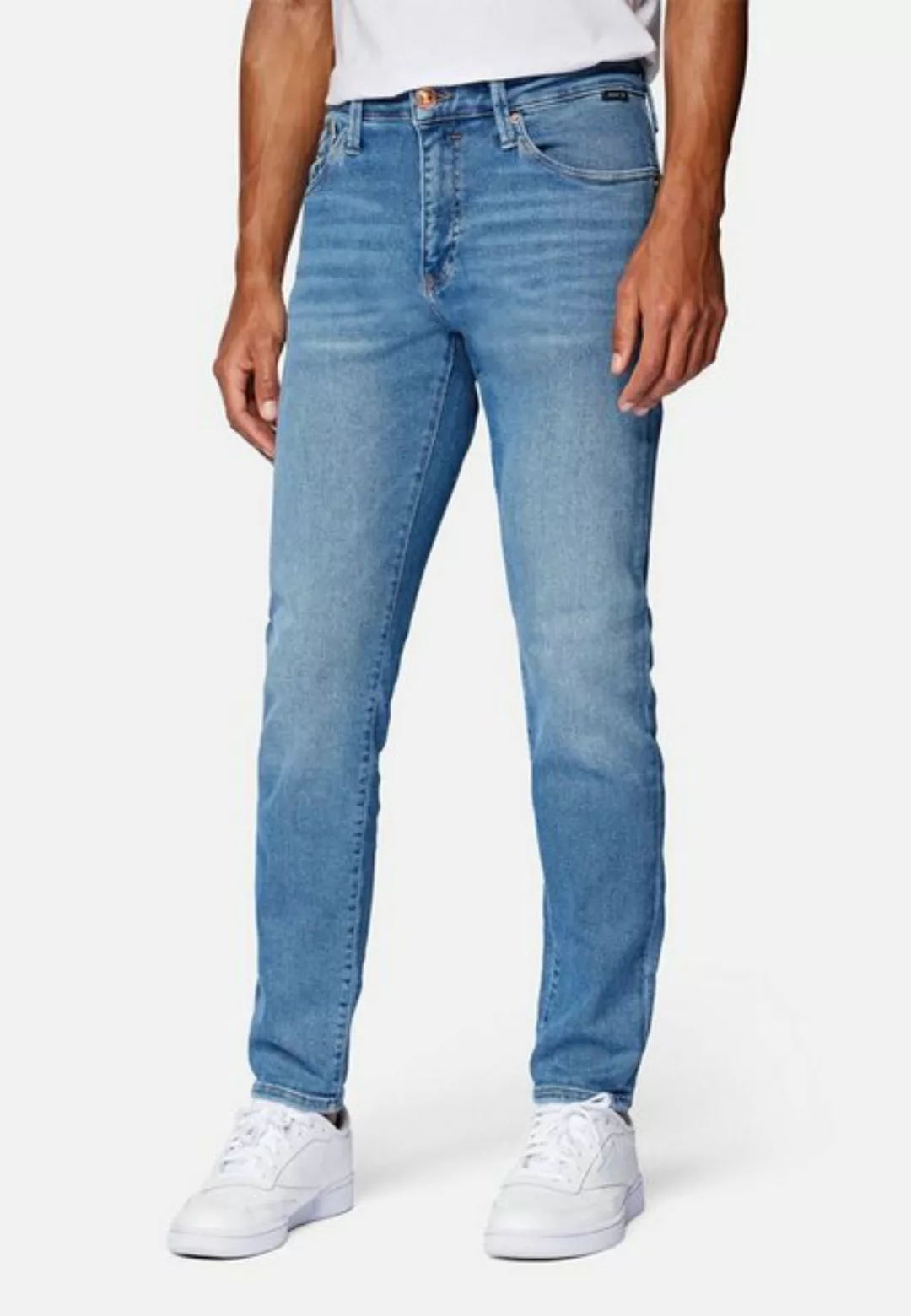 Mavi Regular-fit-Jeans Regular Fit Jeans Tapered Leg Denim Hose Stretch Pan günstig online kaufen