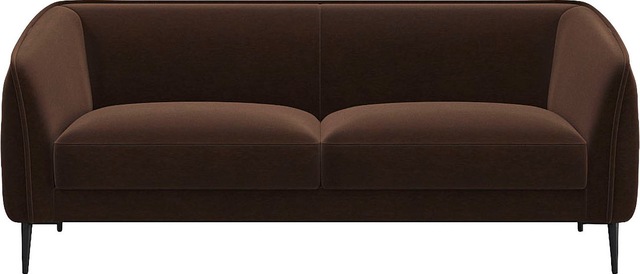 FLEXLUX 2,5-Sitzer "Belle Designsofa, Couch, bequem durch Kaltschaum im Sit günstig online kaufen