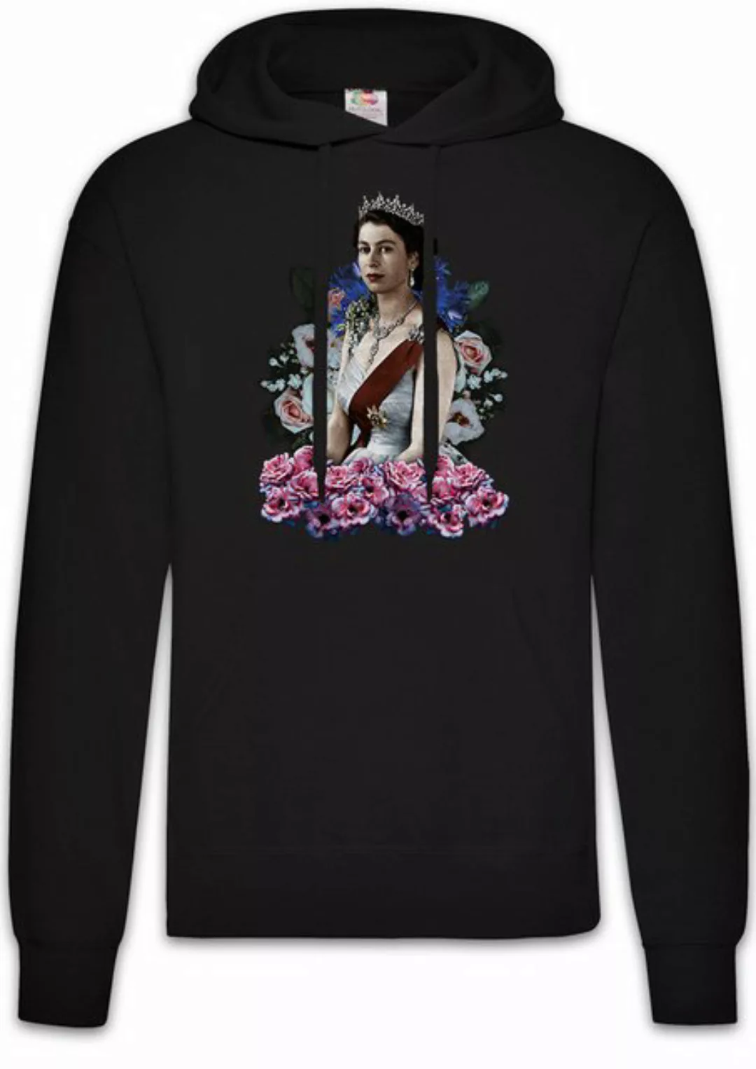 Urban Backwoods Hoodie Queen Elizabeth Portrait I Herren Hoodie United King günstig online kaufen