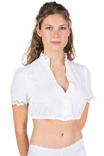 Hammerschmid Dirndlbluse Dirndlbluse - EDITH - weiß günstig online kaufen