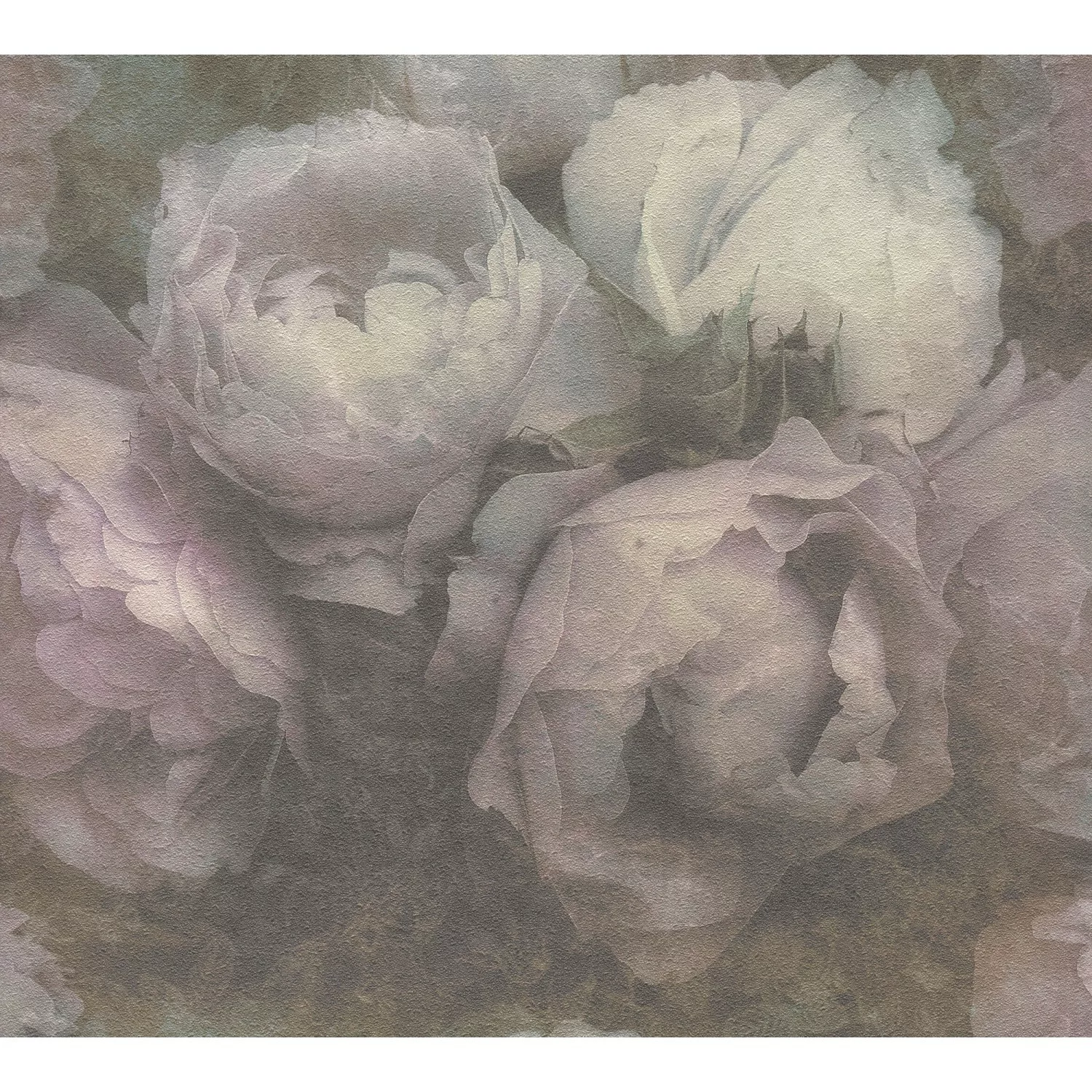 Bricoflor Shabby Tapete mit Rosen Romantische Vliestapete mit Blumen in Alt günstig online kaufen