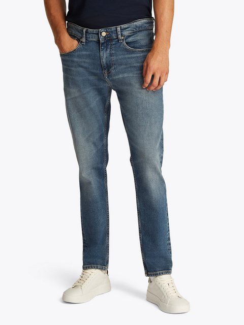 Tommy Jeans Slim-fit-Jeans Austin Slim Tapered Mit Gürtelschlaufen günstig online kaufen