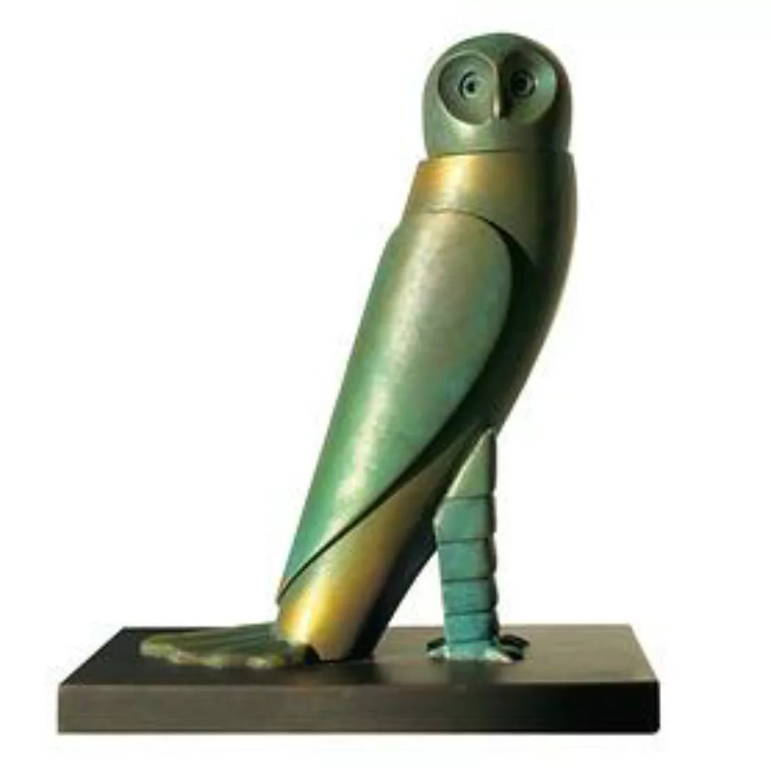 Bronze-Skulptur 'Kleine Eule' günstig online kaufen