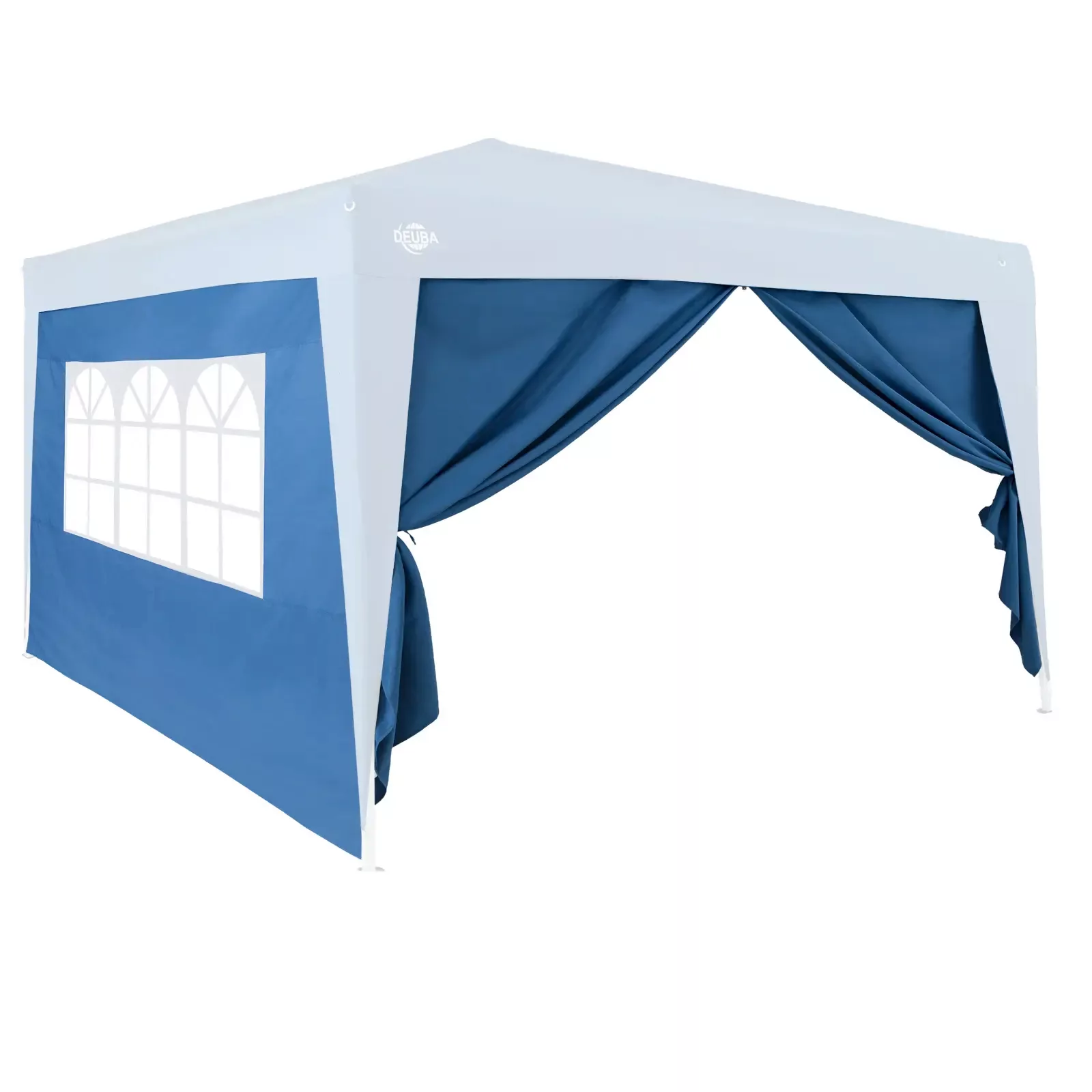 Seitenwände Faltpavillon 2er-Set Blau 3x2m günstig online kaufen