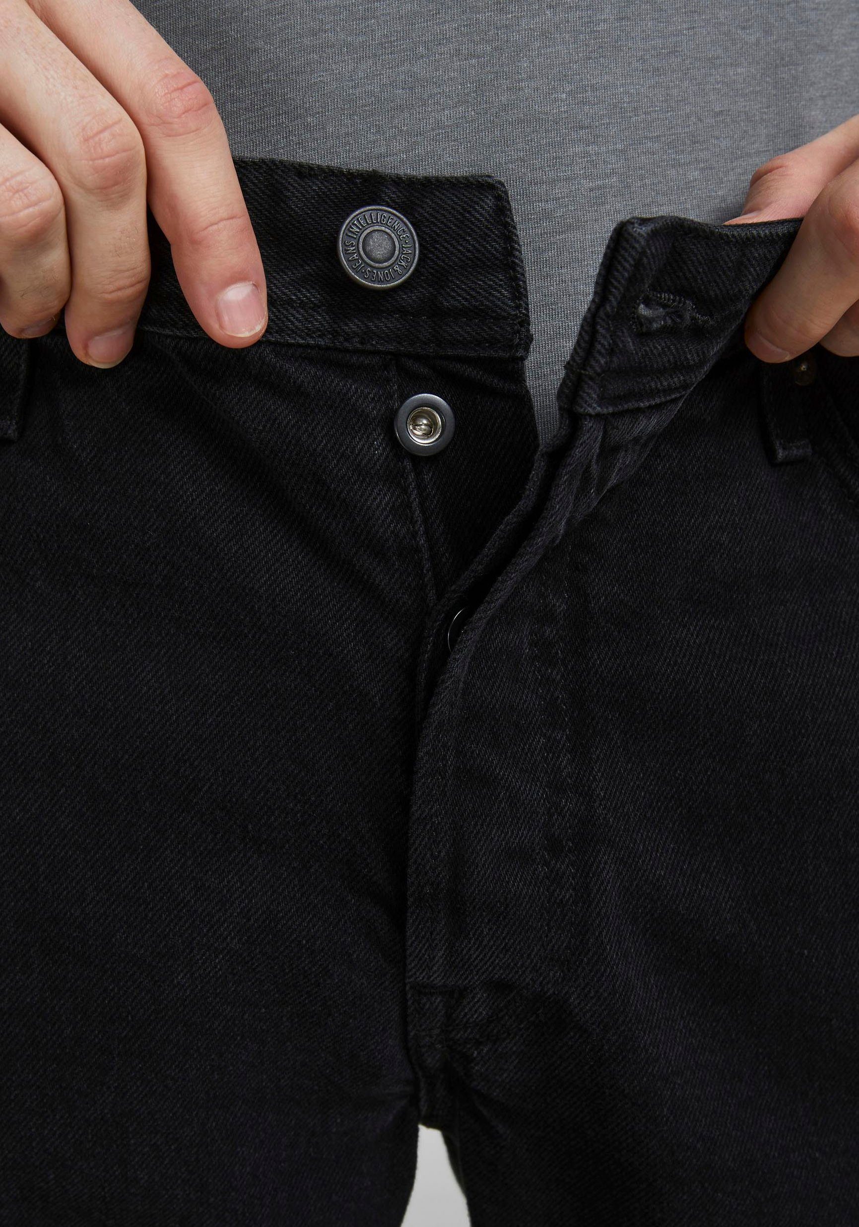Jack & Jones Herren Jeans JJICHRIS JJORIGINAL CJ 981 - Relaxed Fit - Schwar günstig online kaufen