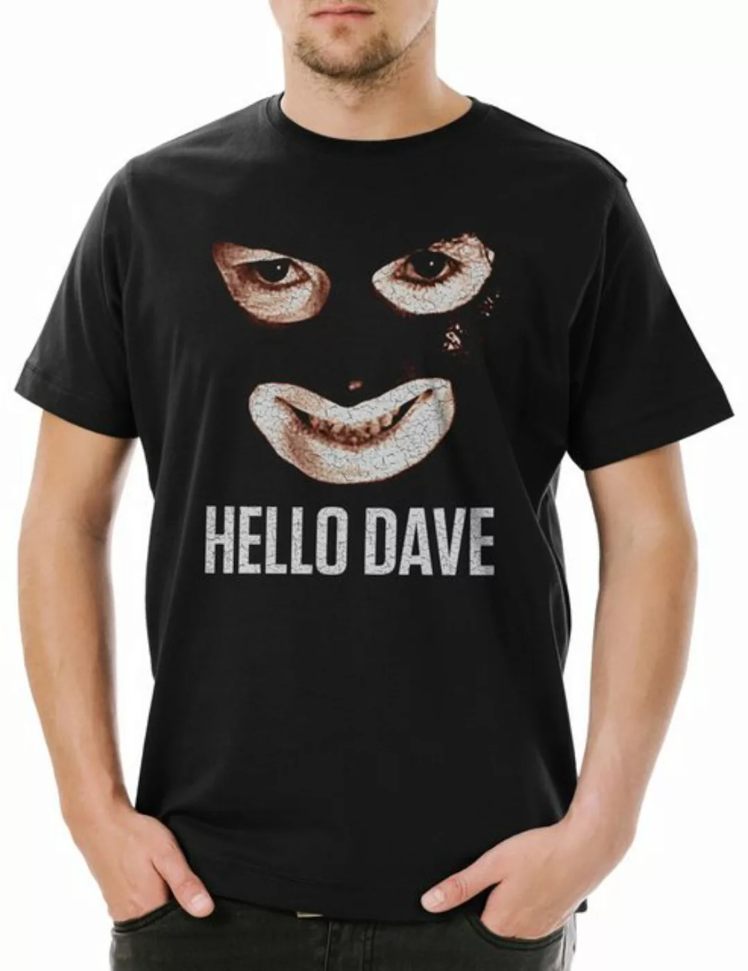 Urban Backwoods Print-Shirt Hello Dave Herren T-Shirt League Gentlemen Hall günstig online kaufen