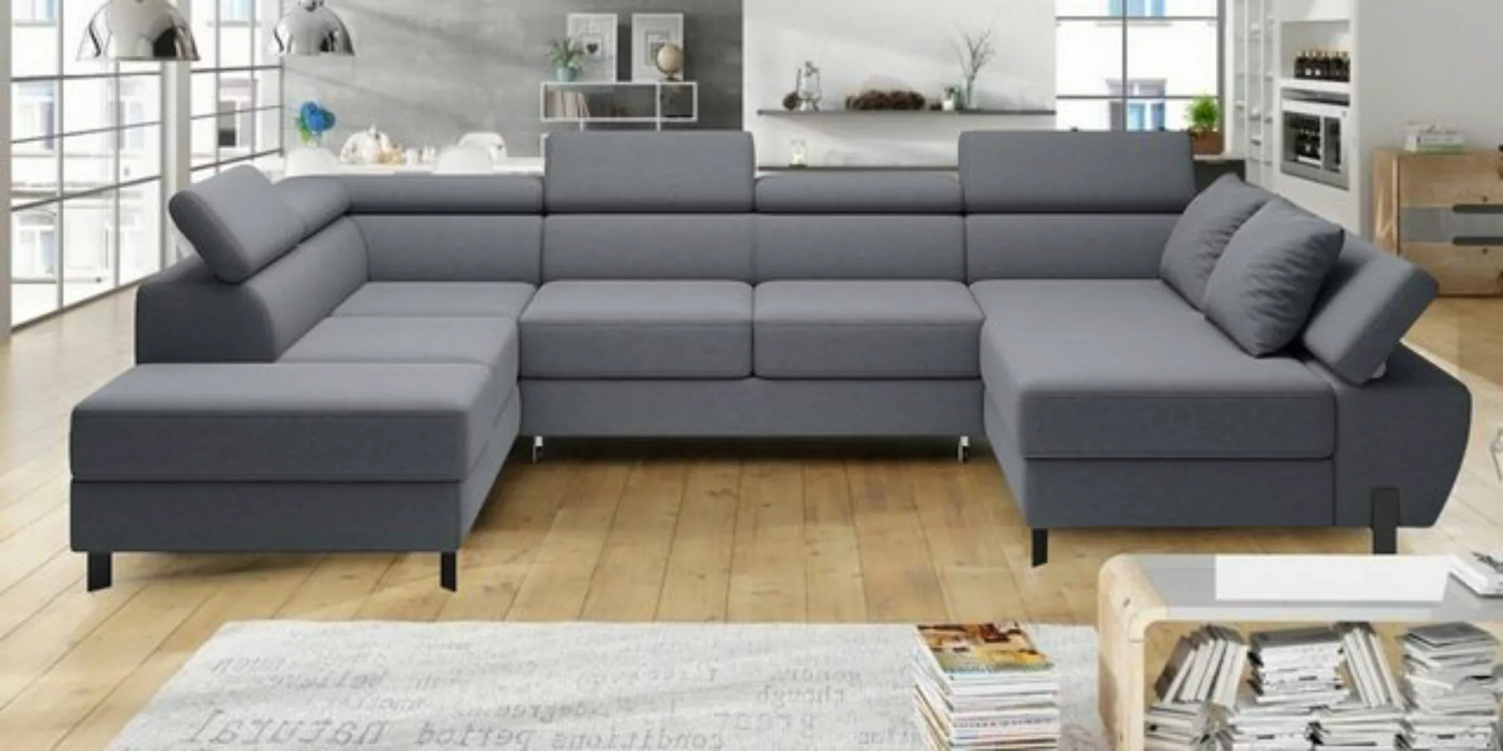 99rooms Wohnlandschaft Molinardi XL, Sofa, U-Form, Ottomane links oder rech günstig online kaufen