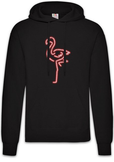 Urban Backwoods Hoodie Neon Flamingo Herren Hoodie Herz Love Liebe Unicorn günstig online kaufen