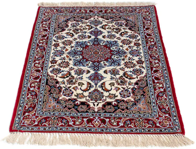 morgenland Orientteppich »Perser - Isfahan - Premium - 102 x 70 cm - dunkel günstig online kaufen