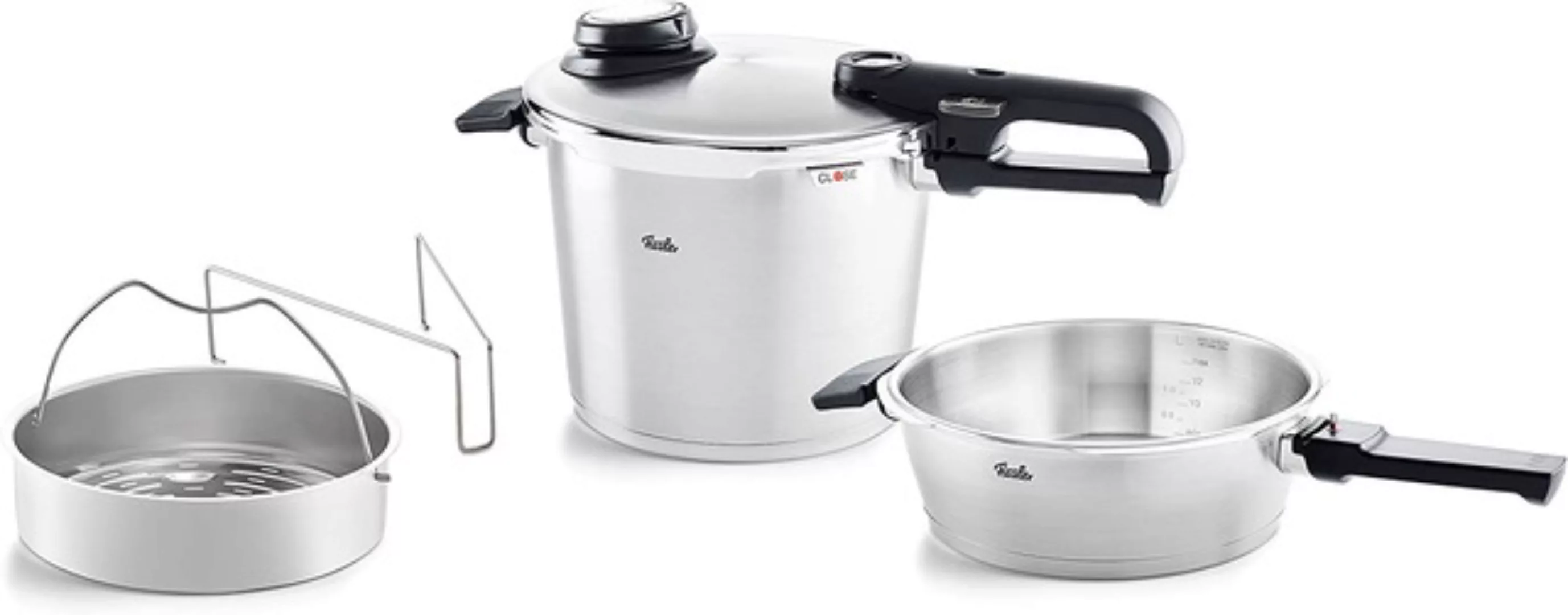 Fissler premium Schnellkochtopf »vitavit®, Edelstahl 18/10, (Set 4-tlg.), A günstig online kaufen