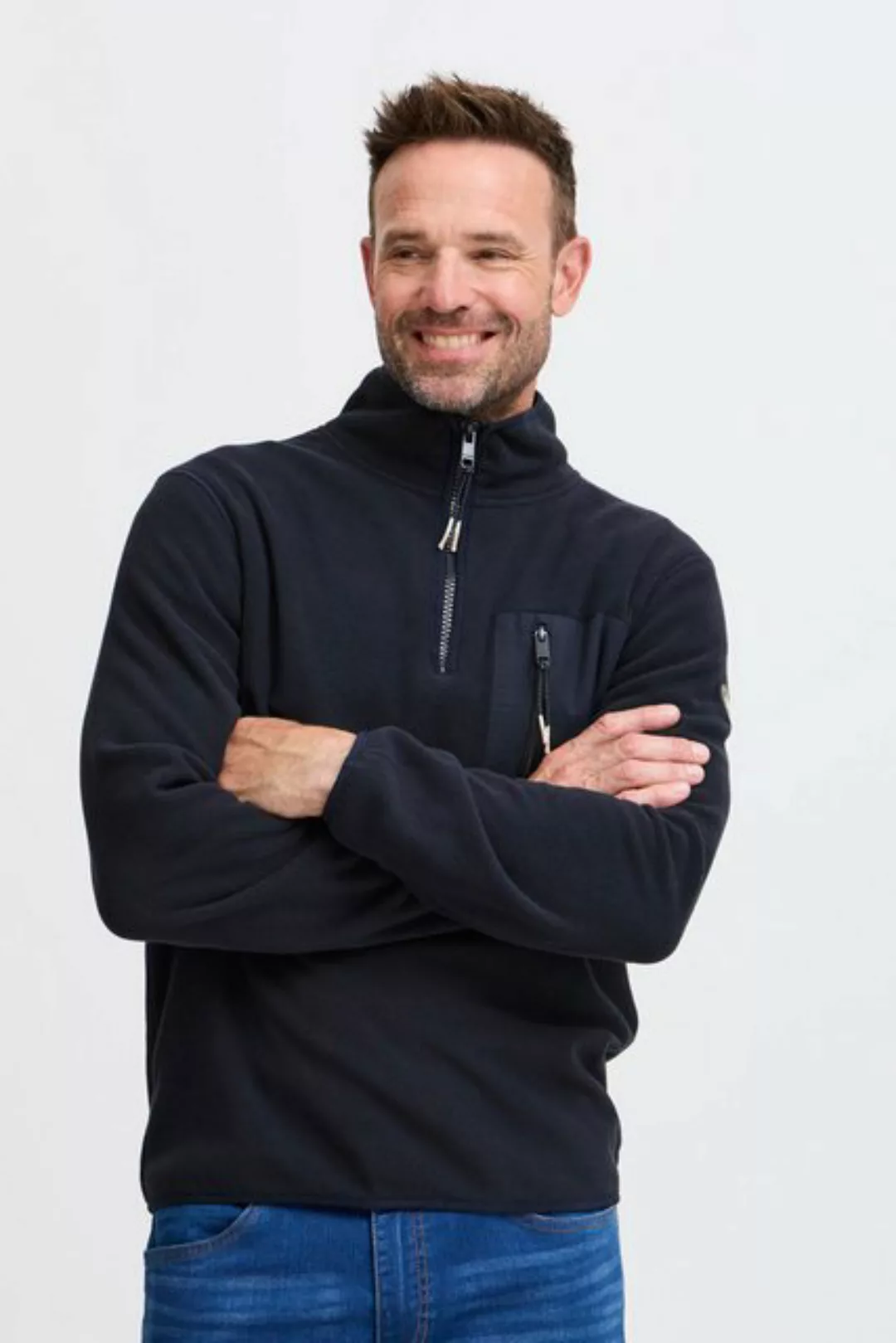 FQ1924 Fleecejacke FQ1924 FQHARRY micro fleece halfzip günstig online kaufen