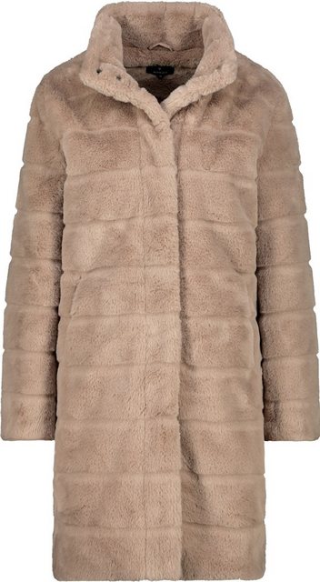 Monari Outdoorjacke Fake-Fur-Mantel milk chocolate günstig online kaufen