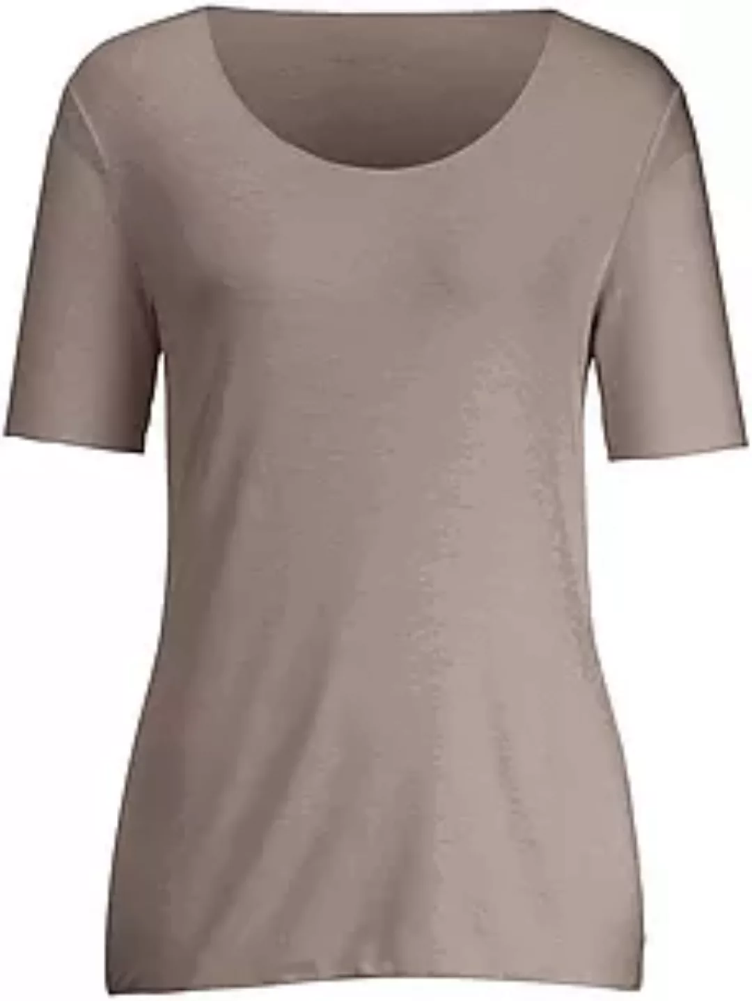 Rundhals-Shirt langem 1/2-Arm Peter Hahn beige günstig online kaufen