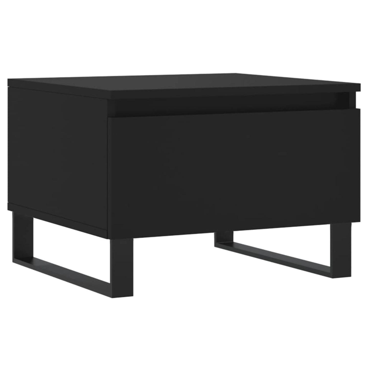 vidaXL Couchtisch Schwarz 50x46x35 cm Holzwerkstoff Modell 2 günstig online kaufen