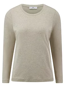 Rundhals-Shirt Peter Hahn beige günstig online kaufen
