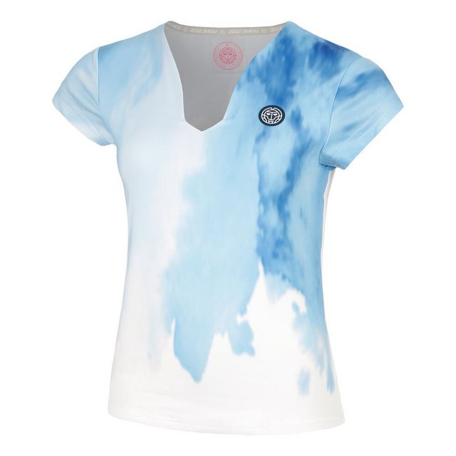 BIDI BADU T-Shirt Watercolour V-Neck Tee günstig online kaufen