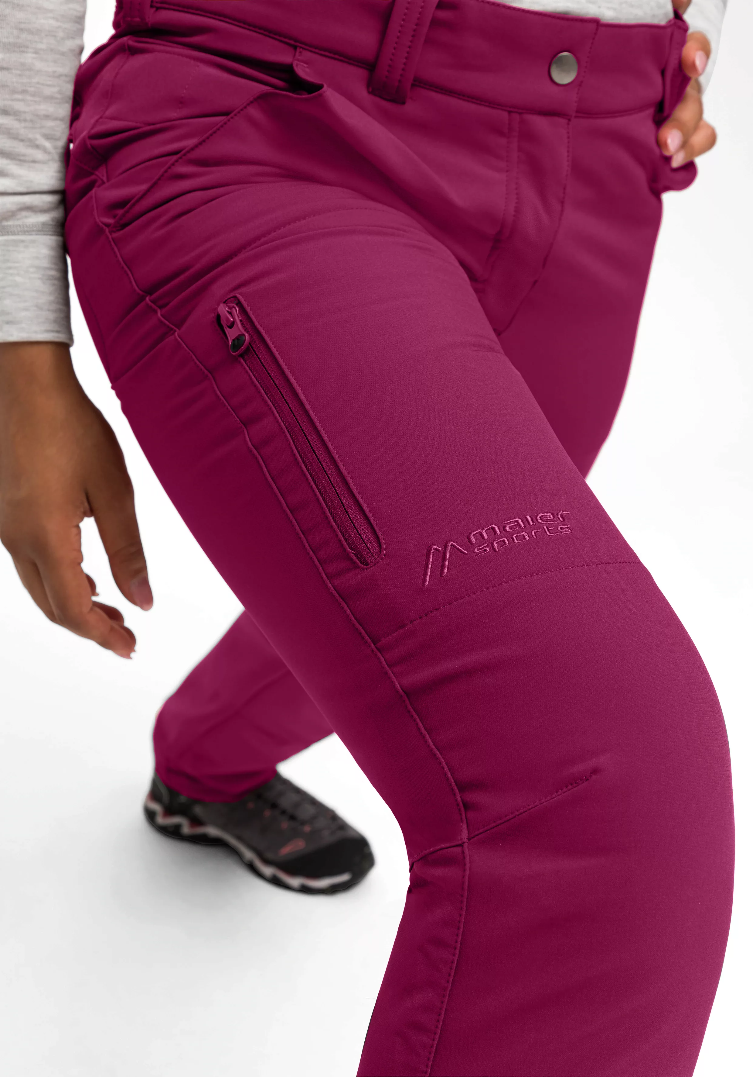 Maier Sports Funktionshose "Helga", warme Damen Outdoorhose, robuste Wander günstig online kaufen