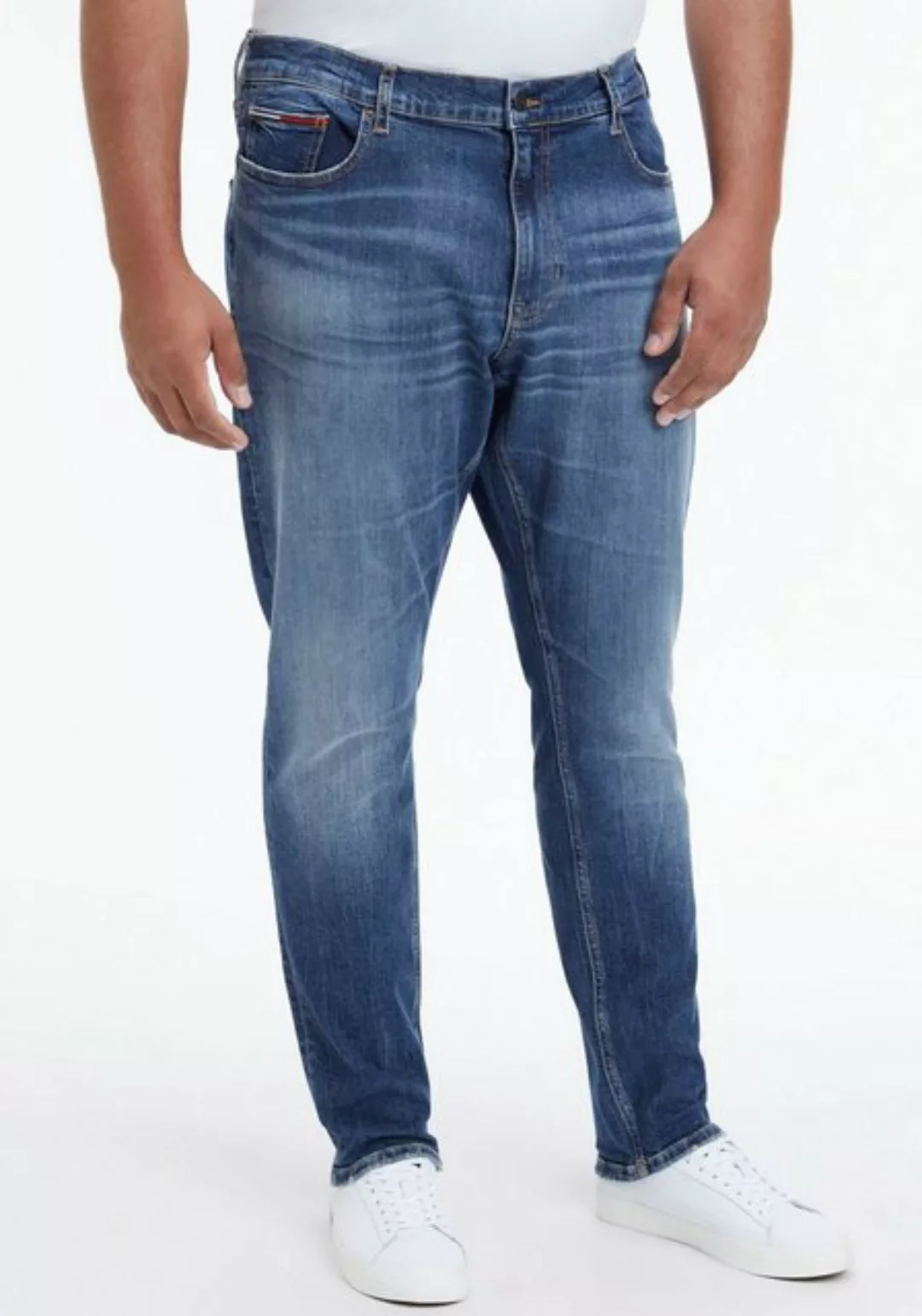 Tommy Jeans Plus Slim-fit-Jeans SCANTON PLUS CE mit Tommy Jeans Nieten günstig online kaufen