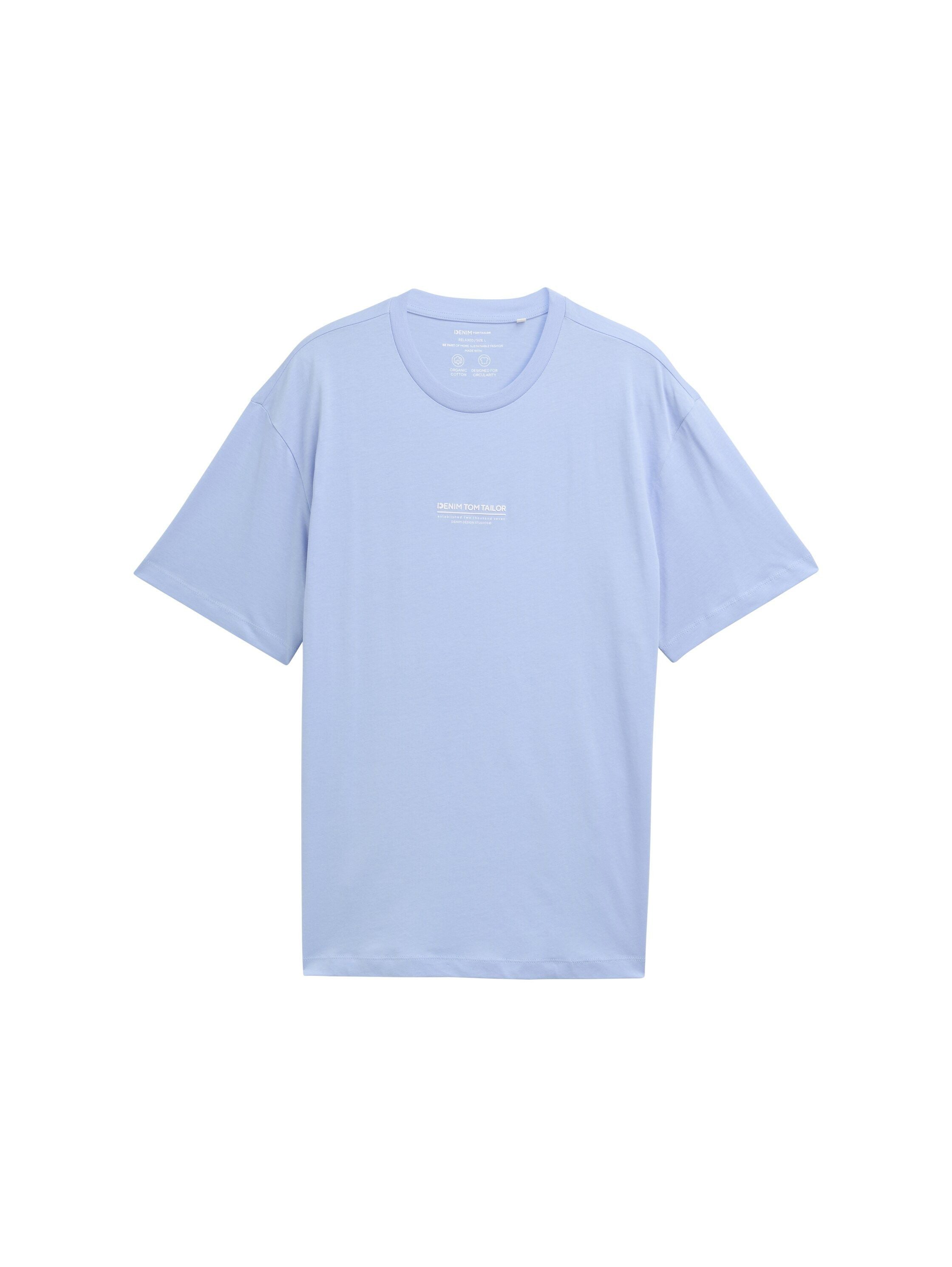 TOM TAILOR Denim T-Shirt, mit Marken-Frontprint günstig online kaufen