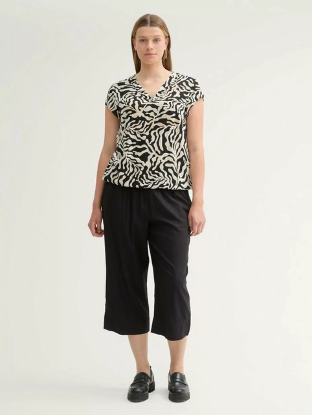 TOM TAILOR PLUS 7/8-Hose Culotte Hose mit Livaeco™ BY BIRLA CELLULOSE günstig online kaufen