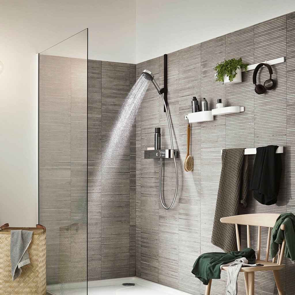 Hansgrohe Pulsify Select S Handbrause 105 3 Strahlarten Activation Chrom günstig online kaufen