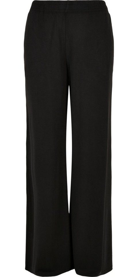 URBAN CLASSICS Stoffhose "Urban Classics Damen Ladies Modal Wide Leg Pants" günstig online kaufen