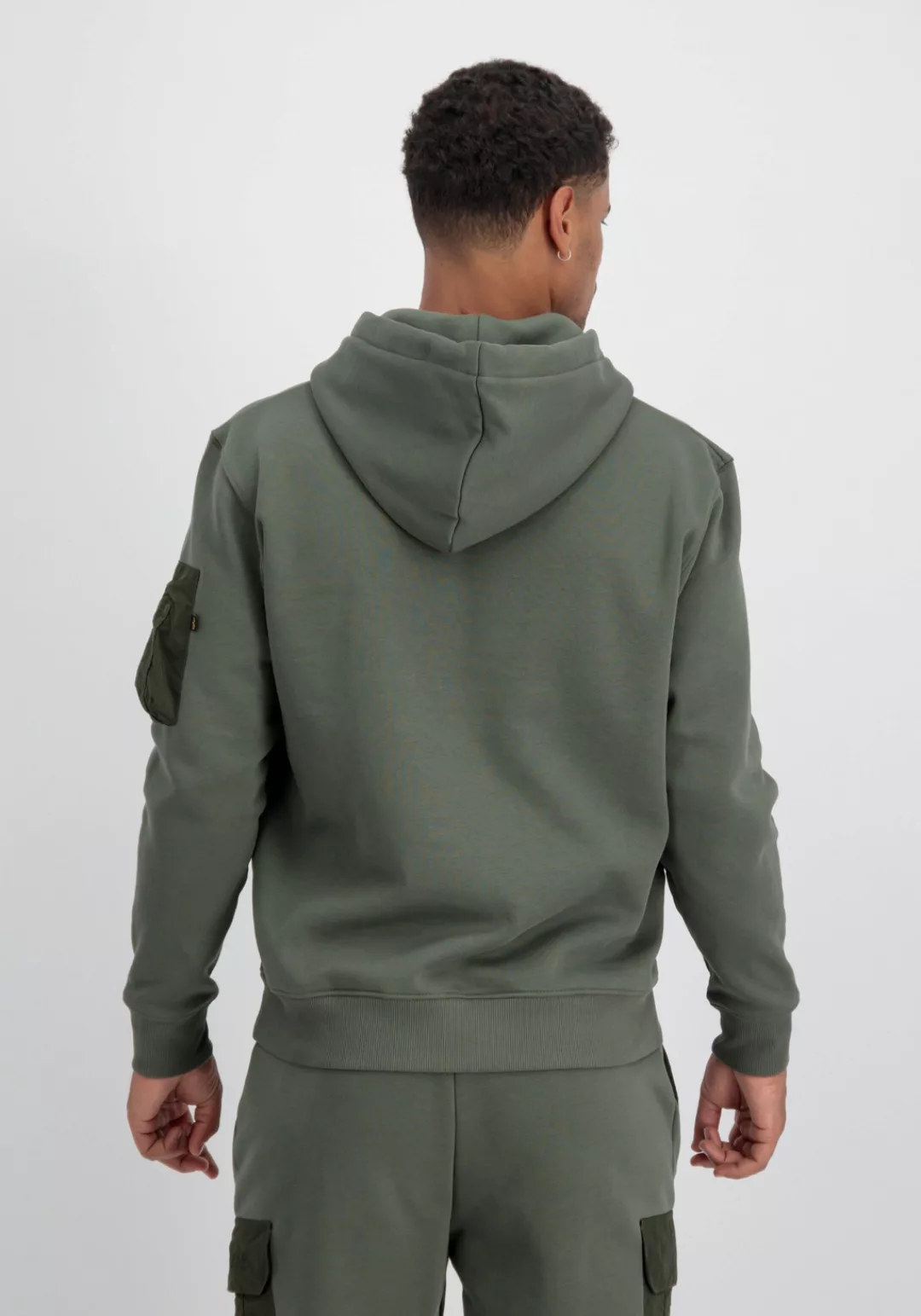 Alpha Industries Hoodie "ALPHA INDUSTRIES Men - Hoodies Nylon Pocket Hoody" günstig online kaufen