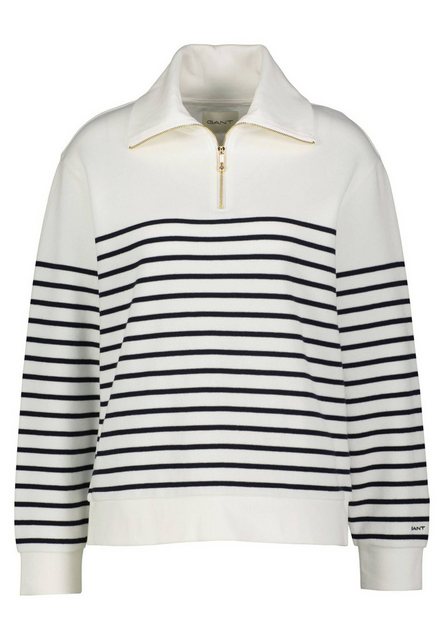 Gant Sweatshirt Damen Sweatshirt mit Reißverschluss (1-tlg) günstig online kaufen