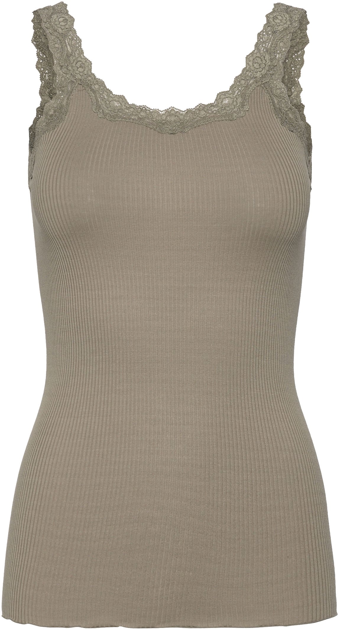 rosemunde Tanktop "Babette Silk Top", wunderschöner, umgedrehter Vintage-Sp günstig online kaufen