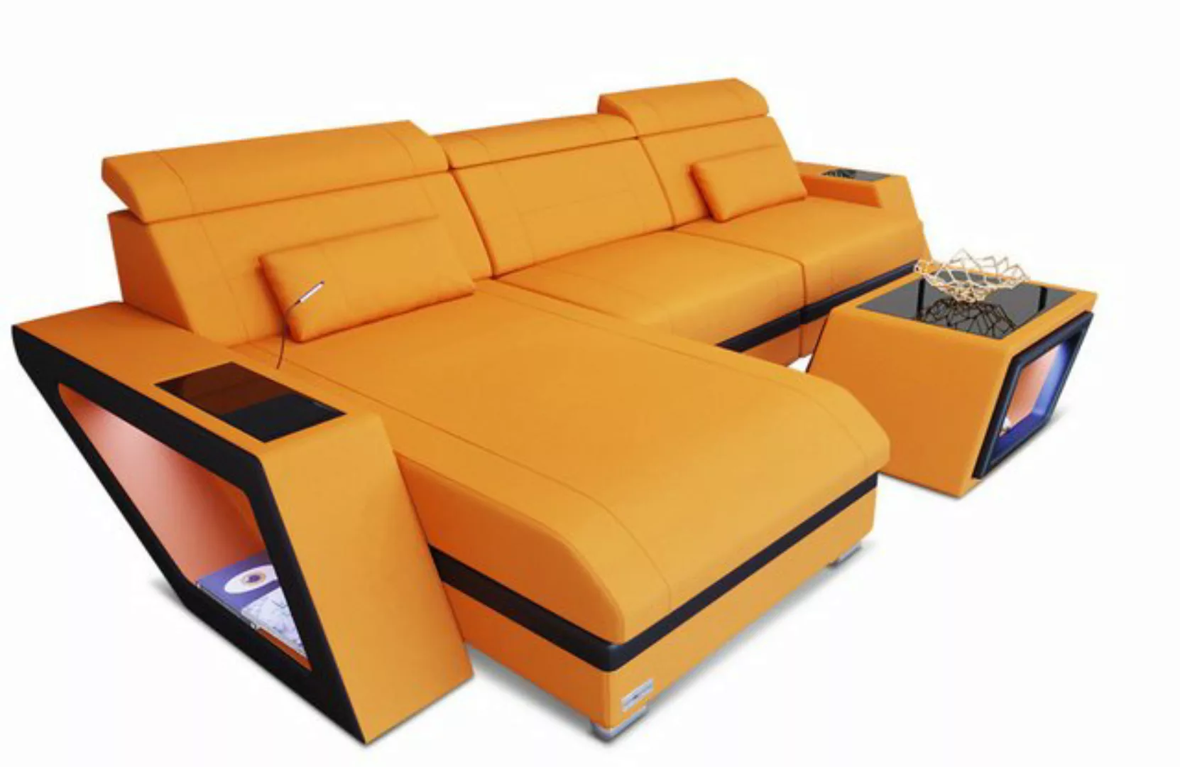 Sofa Dreams Ecksofa Polster Sofa Stoff Couch Catania L Form Stoffsofa, Mikr günstig online kaufen