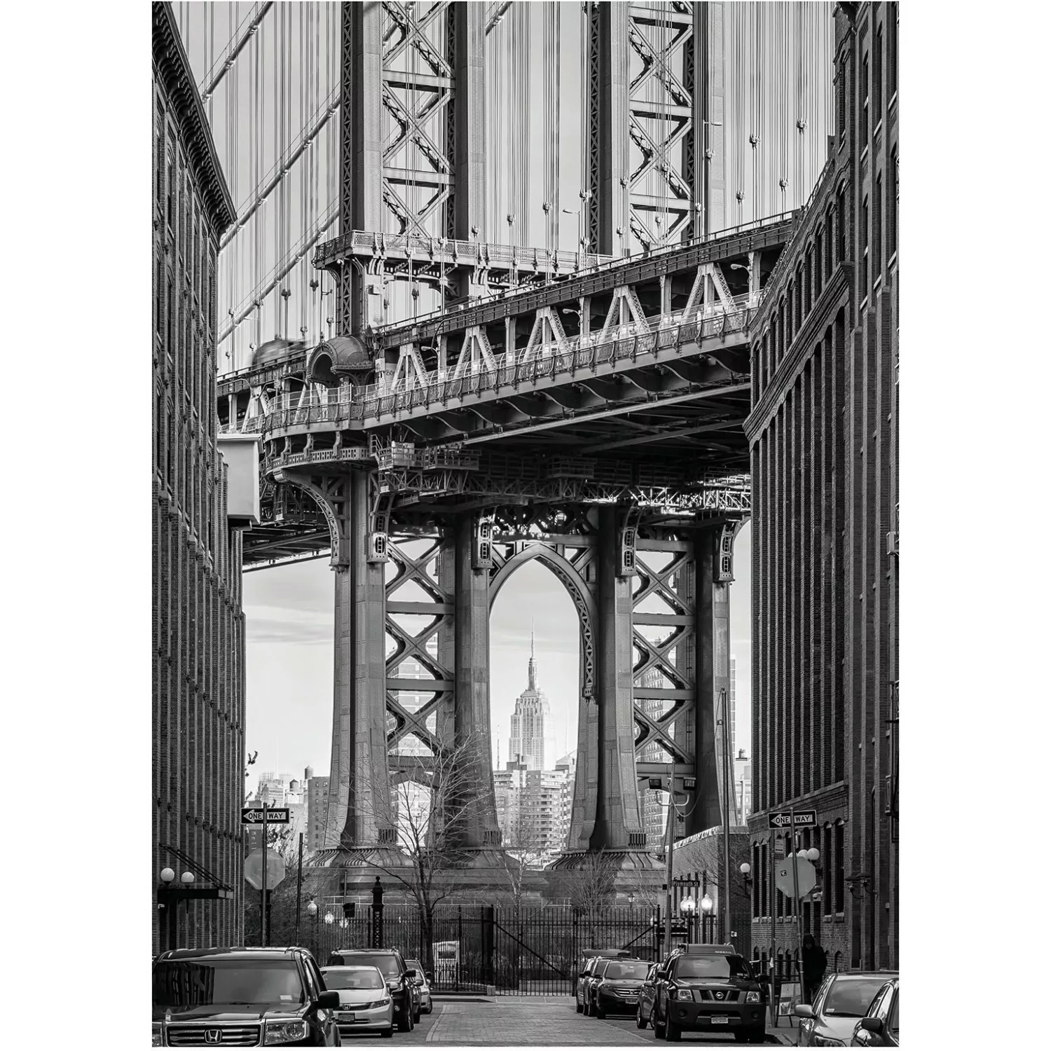 Komar Poster "Brooklyn Bridge", Städte, (1 St.), Kinderzimmer, Schlafzimmer günstig online kaufen