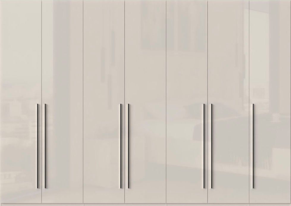 Places of Style Kleiderschrank "Piano, UV lackiert, hochglänzend in beige o günstig online kaufen
