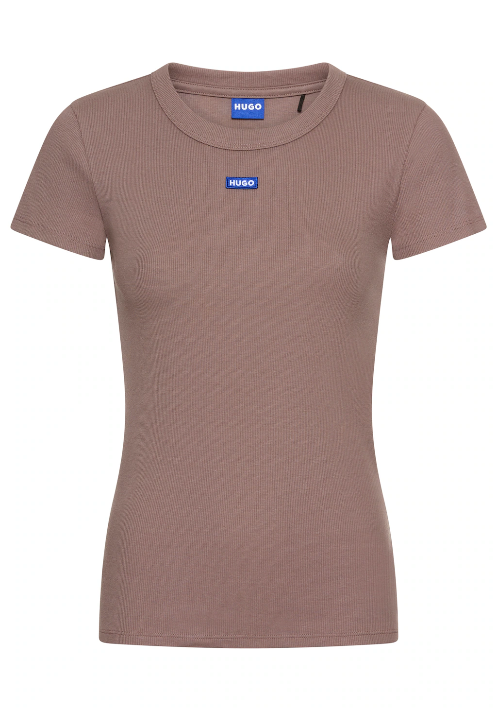 HUGO Blue T-Shirt "Easy Tee", mit HUGO Aufnäher günstig online kaufen