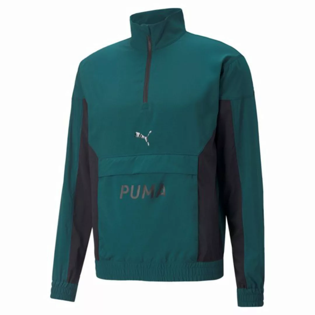 PUMA Fleecepullover Puma Herren Trainingstop Fit Woven 1/2 Zip 522129 günstig online kaufen