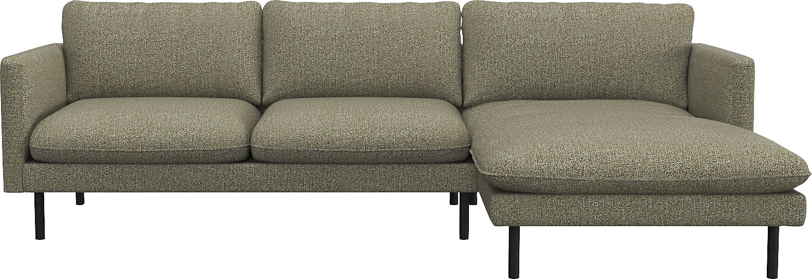 FLEXLUX Ecksofa »Bolzano, elegant und bequem, L-Form«, Sitzaufbau mit Kalts günstig online kaufen