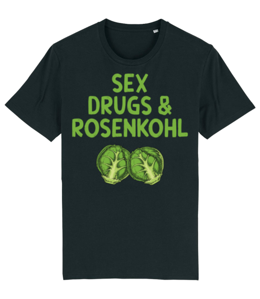 Sex Drugs & Rosenkohl · Männer Bio T-Shirt Stanley Stella günstig online kaufen