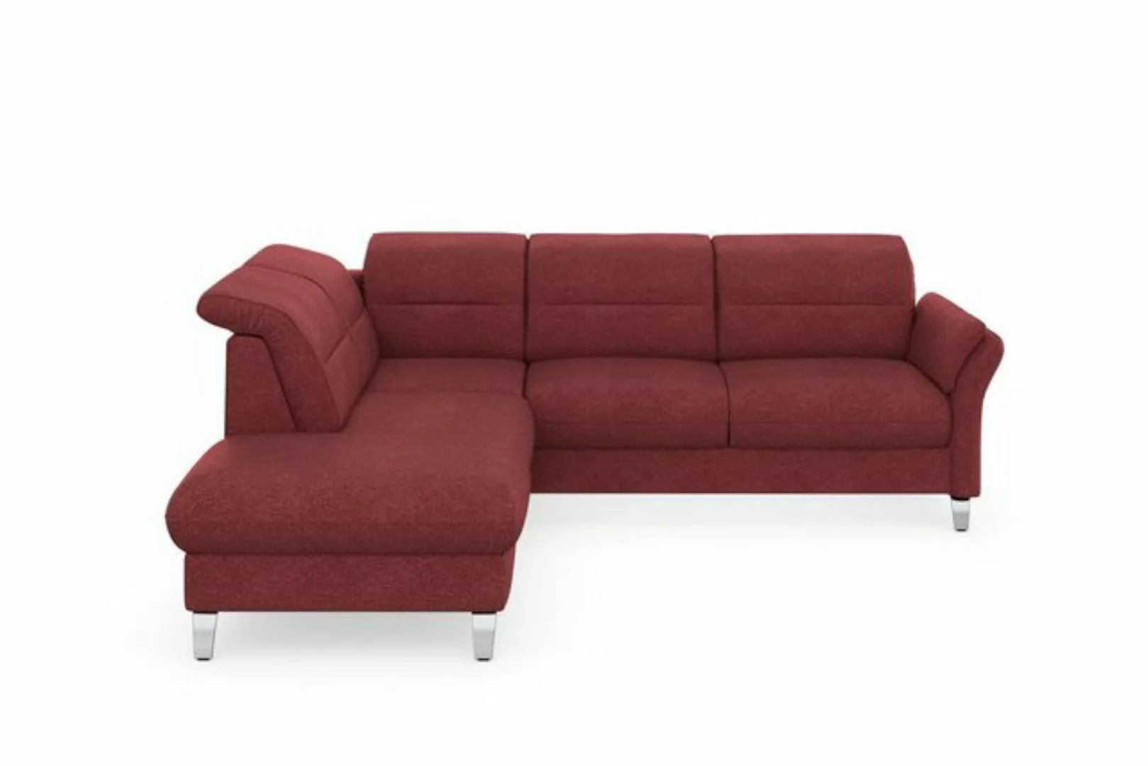 sit&more Ecksofa Grenoble L-Form mit Federkern, wahlweise mit Bettfunktion, günstig online kaufen