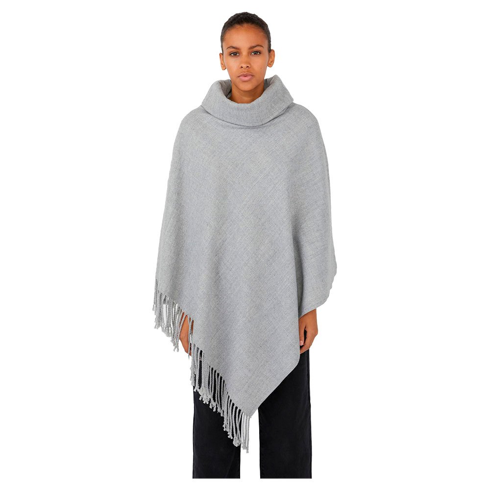 Object Marilyn Poncho One Size Light Grey Melange günstig online kaufen