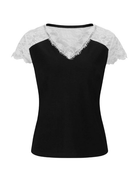 Ashley Brooke by heine Print-Shirt ASHLEY BROOKE Damen Designer-Spitzenshir günstig online kaufen