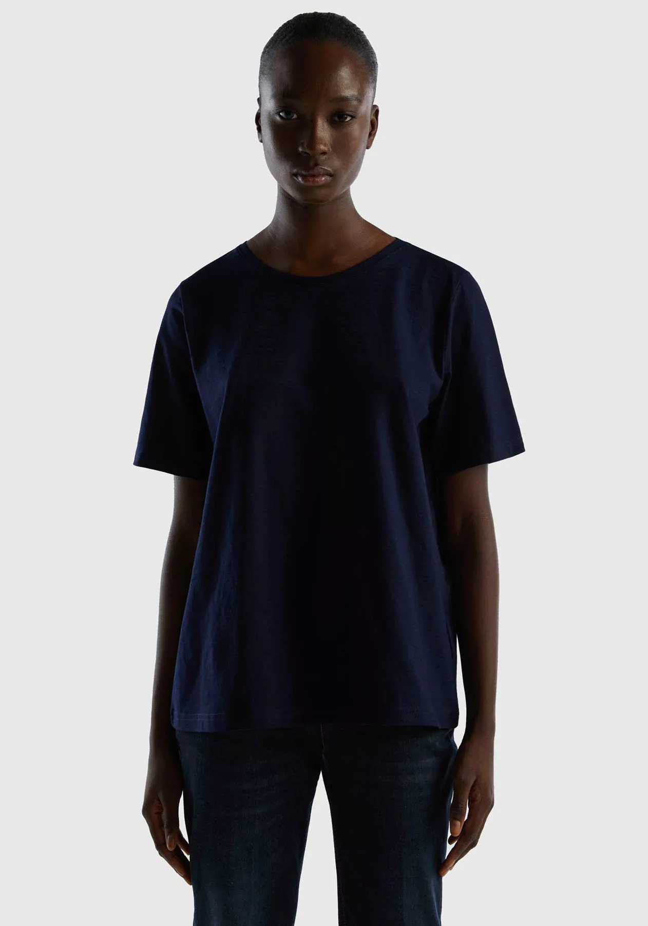 United Colors of Benetton T-Shirt in cleaner Basic-Optik günstig online kaufen