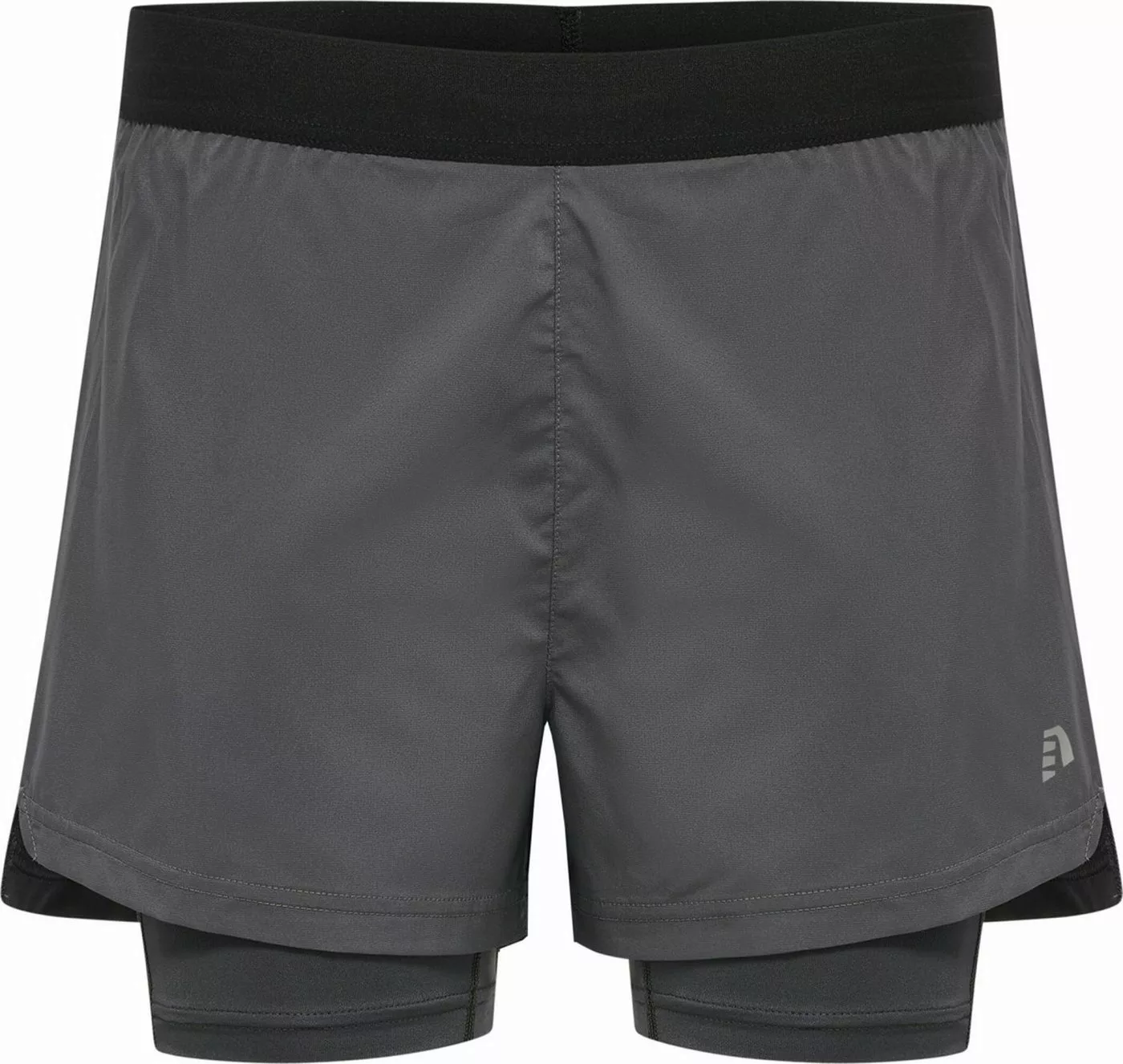 NewLine Shorts WOMEN 2-IN-1 RUNNING SHORTS FORGED IRON günstig online kaufen