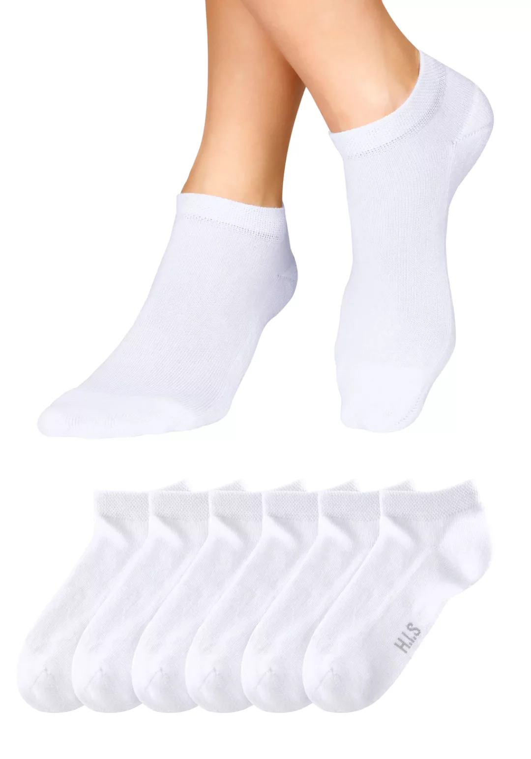 H.I.S Sneakersocken, (Packung, 6 Paar), mit weicher Frotteesohle günstig online kaufen