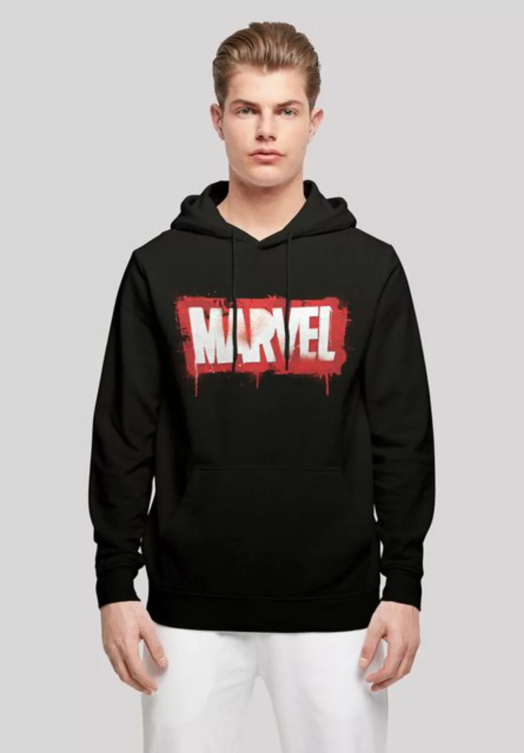 F4NT4STIC Kapuzenpullover "Marvel Spray Logo", Print günstig online kaufen