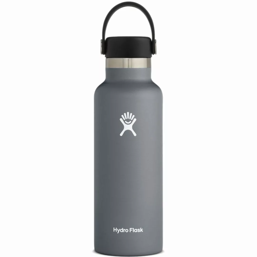 Hydro Flask 18 oz (532 ml) Standard Mouth, Stone Trinkflaschenfarbe - Grey, günstig online kaufen