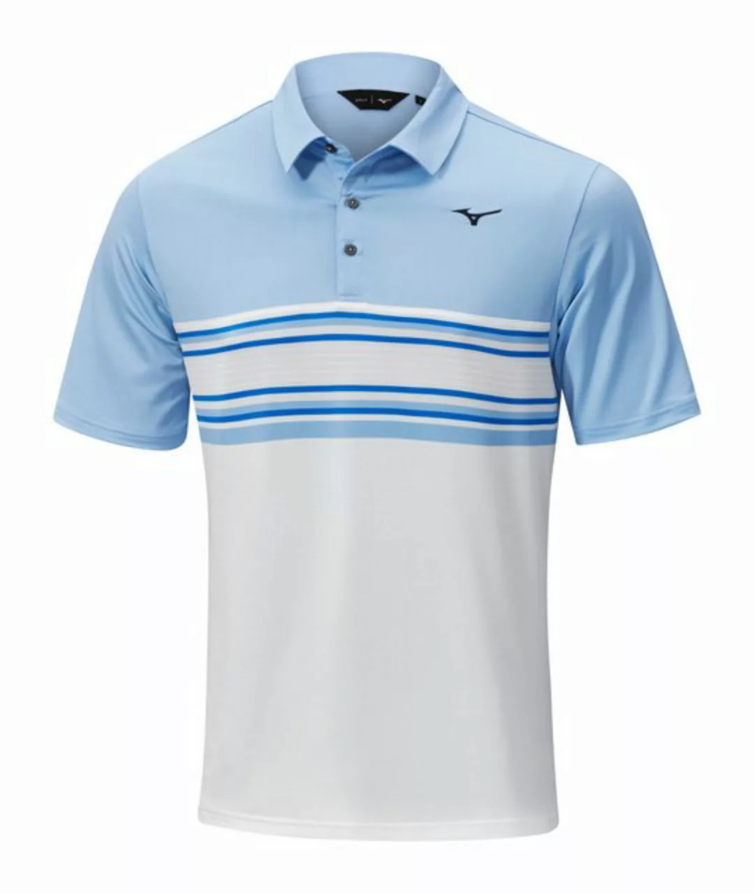 Mizuno Poloshirt Mizuno Golf Polo Quick Dry Oceanic Hellbau-Weiß Herren L günstig online kaufen