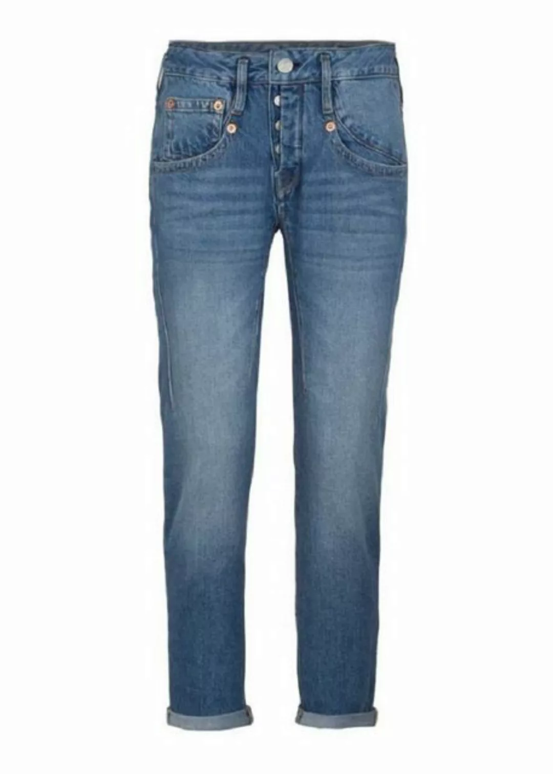 Herrlicher Boyfriend-Jeans Shyra Cropped 5318 Hohe Leibhöhe, Fit: Boyfriend günstig online kaufen