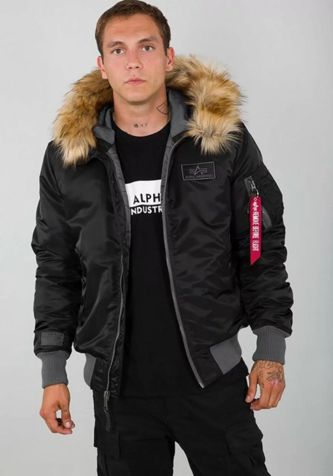 Alpha Industries Winterjacke Alpha Industries Men - Bomber Jackets MA-1 Hoo günstig online kaufen