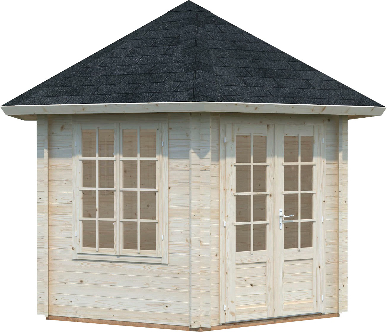 Palmako Gartenhaus "Pavillon Hanna", naturbelassen günstig online kaufen