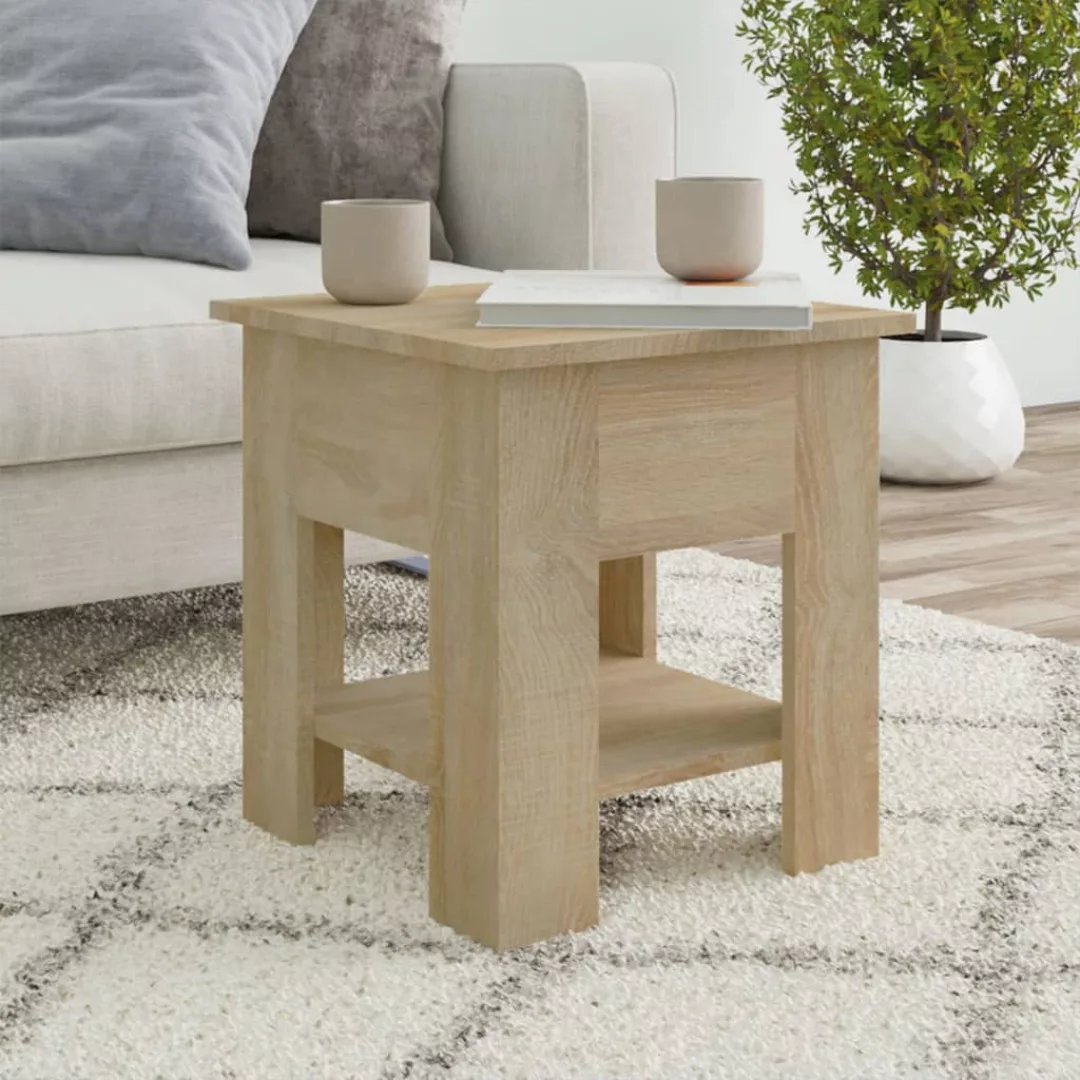 Vidaxl Couchtisch Sonoma-eiche 40x40x42 Cm Holzwerkstoff günstig online kaufen